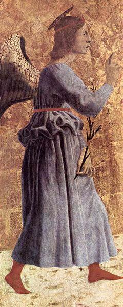 Piero della Francesca Polyptych of the Misericordia: Archangel Gabriel France oil painting art